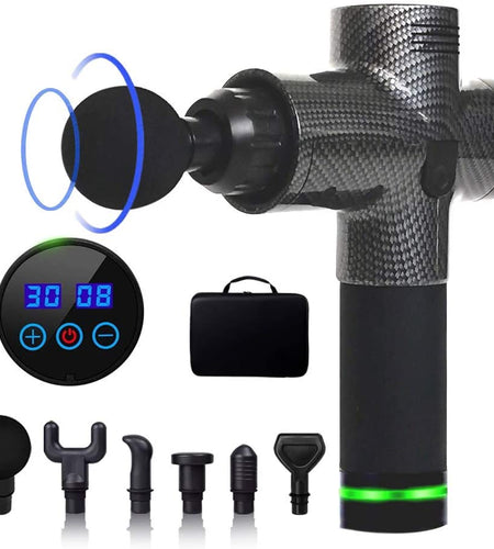 30 Speeds Premium 6 Heads  Handheld Massager